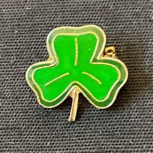 Vintage Shamrock Clover St. Patrick's Day Pin